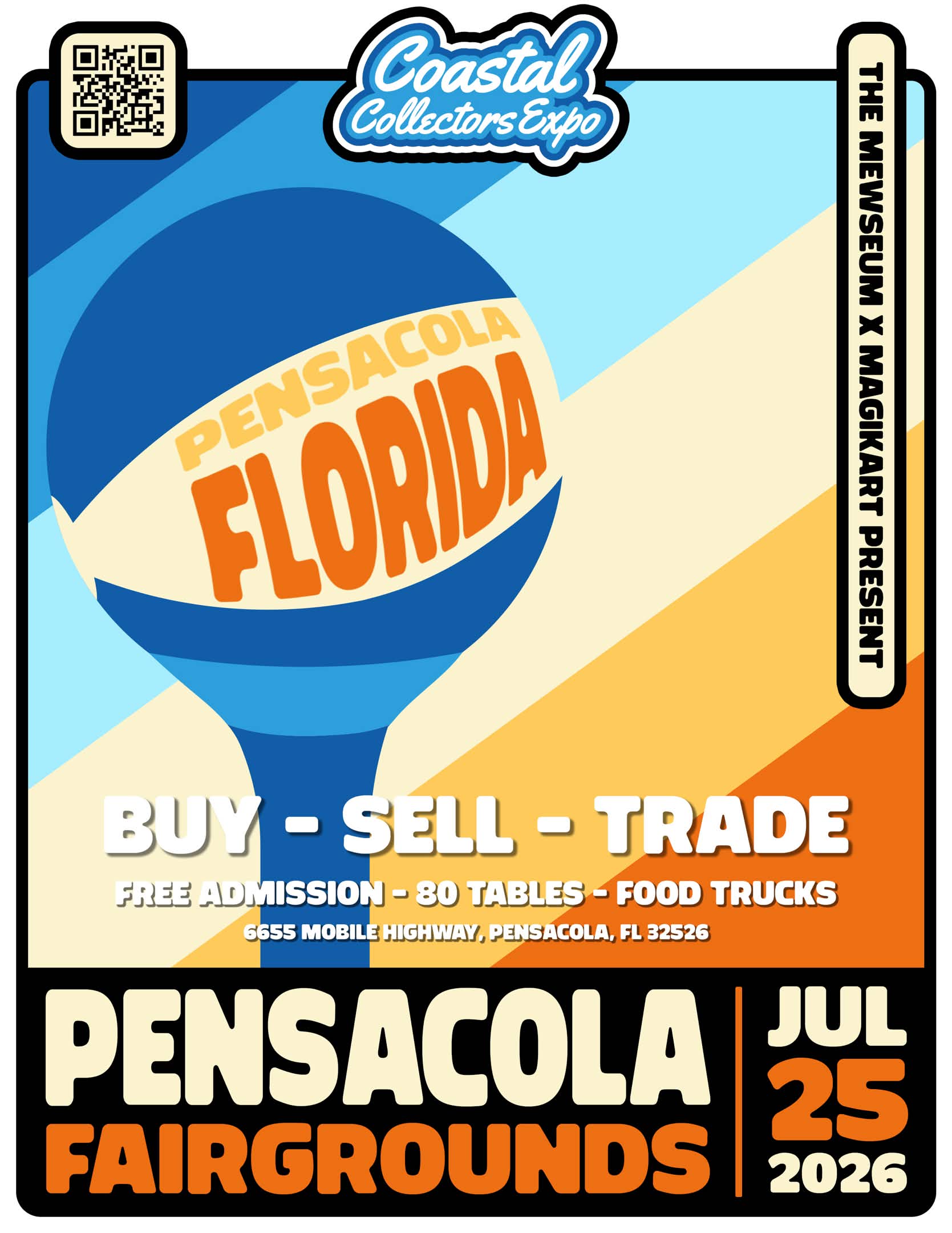 Coastal Collectors Expo - Pensacola Fairgrounds July 25, 2026